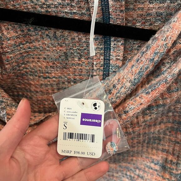 NWT FREE PEOPLE MISTY TOP - Picture 6 of 11